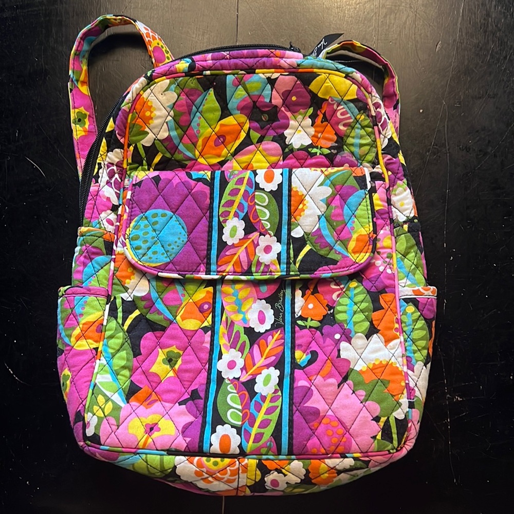 Vera Bradley quilted mini backpack